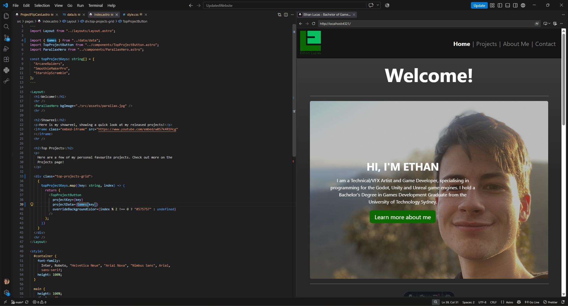 Website Portfolio